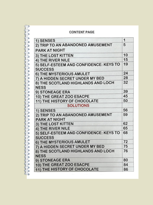 My Book of Fiction and Non-Fiction Comprehensions