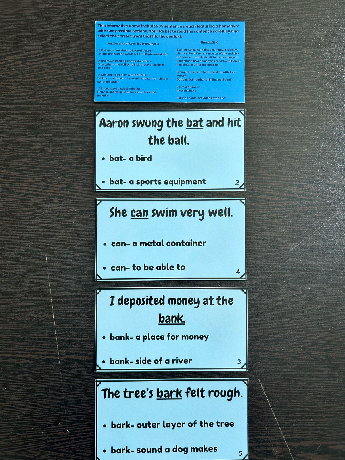 Homonyms