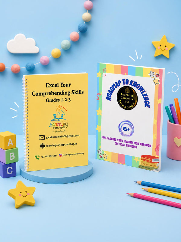 Roadmap to Knowledge 6+ + Excel Your Comprehending Skills Bundle | Ages 6โ9