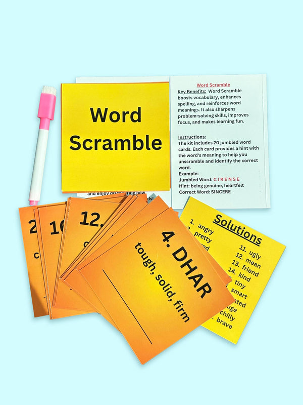 The Word Mastermind Game Kit