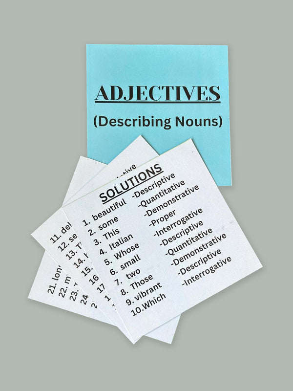 Adjectives
