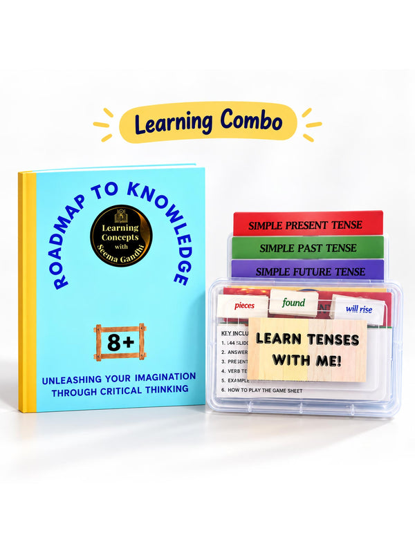 Write Right, Write Brilliantly! - Learn Tenses With Me + Roadmap to Knowledge 8+ Bundle