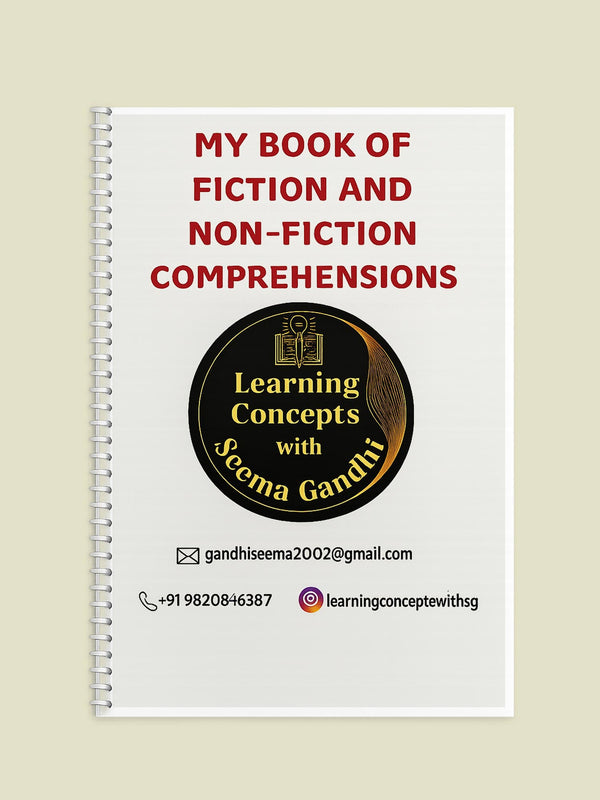 My Book of Fiction and Non-Fiction Comprehensions