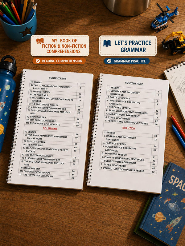 Read It. Understand It. Write It Right. - Grammar + Comprehensions Bundle