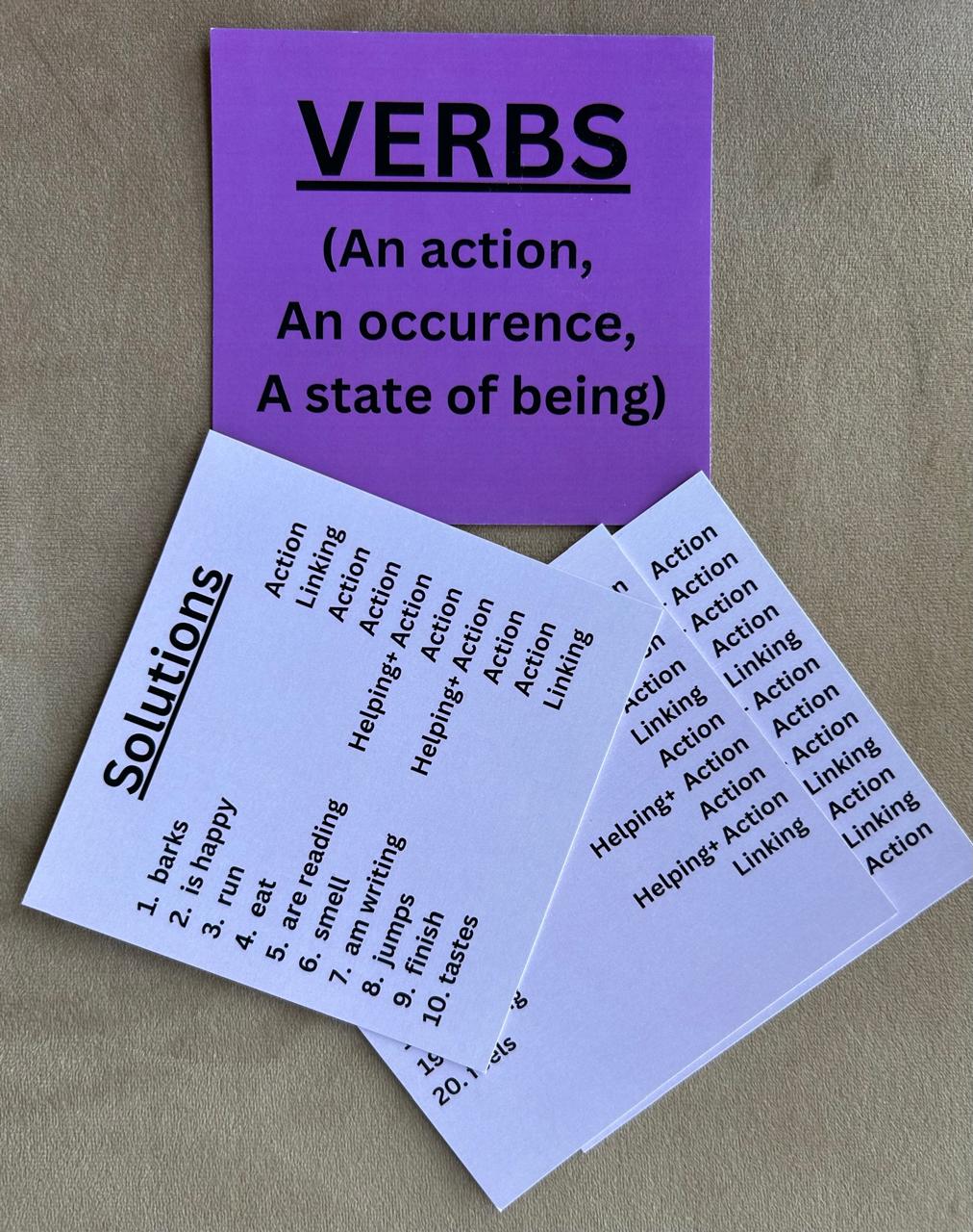 Verbs