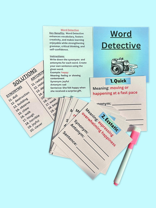 The Word Mastermind Game Kit