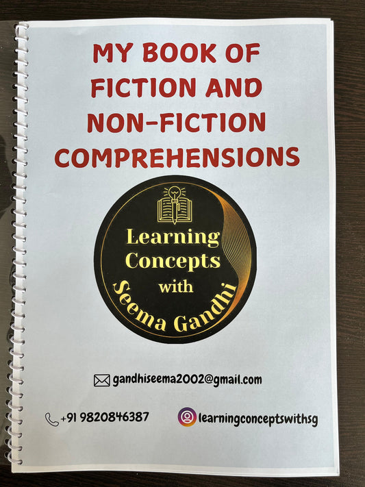 My Book Of Fiction And Non-Fiction Comprehensions