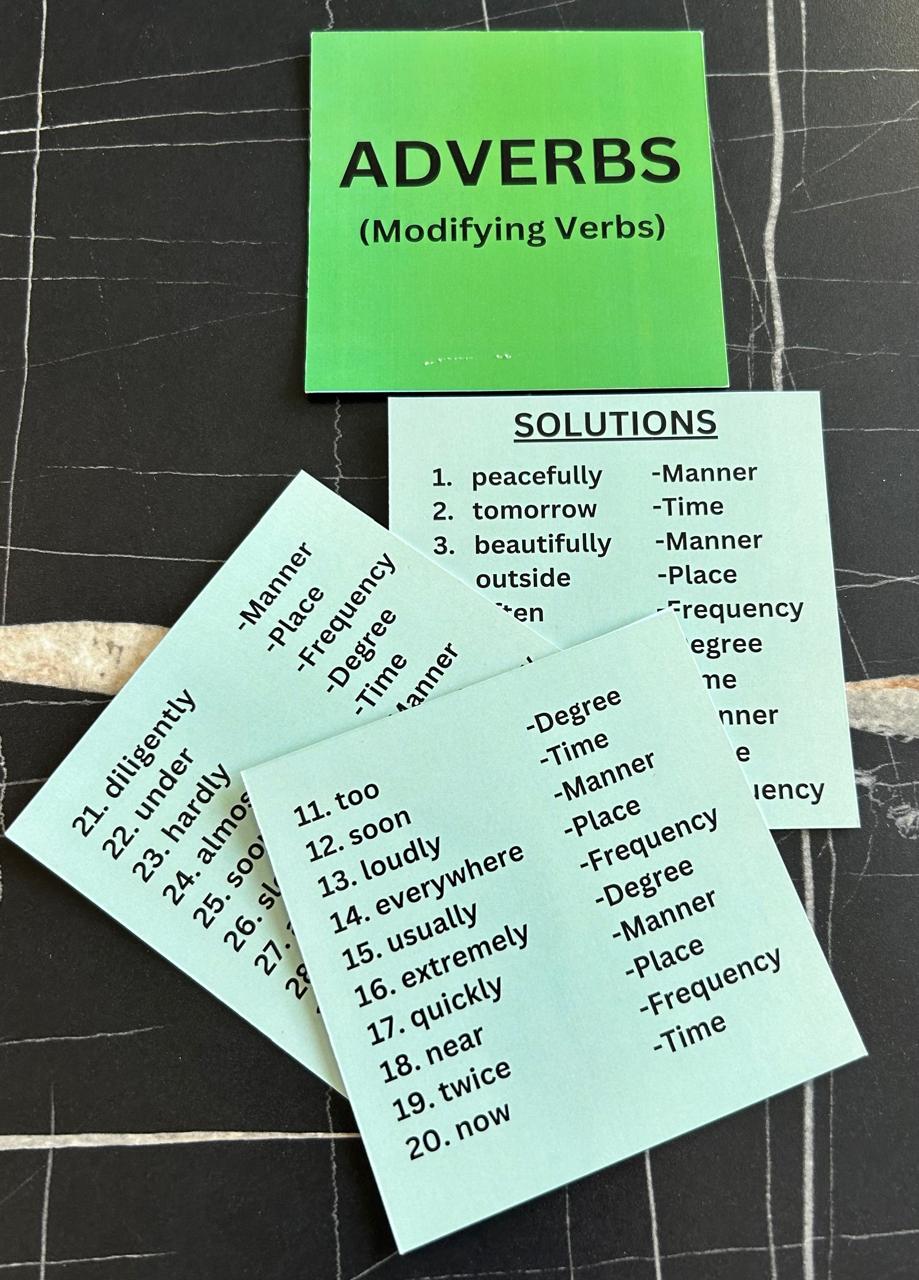 Adverbs