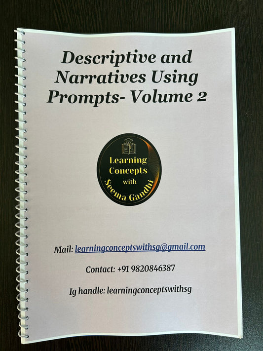 Descriptive And Narratives Using Prompts -Volume 2
