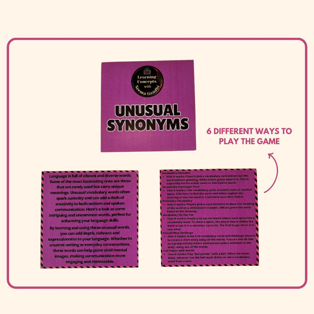 Unusual Synonyms kit